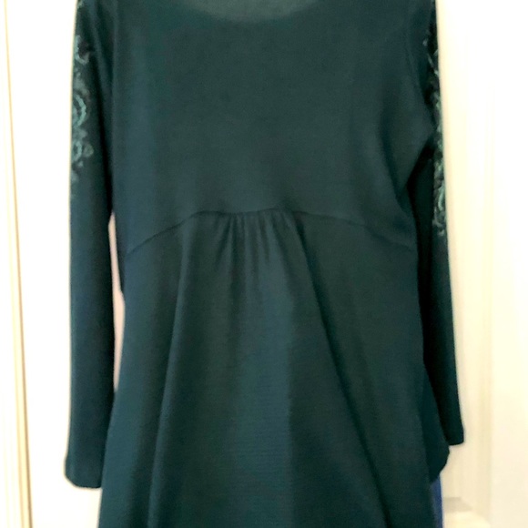 EUC One World Evergreen Waffle Weave Top, Size Large - Picture 11 of 15